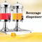 Durable Stainless Steel Cold Beverage Machine with Three Tanks