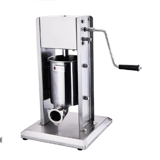 High-Quality 2L Stainless Steel Sausage Stuffer for Easy Meat Processing