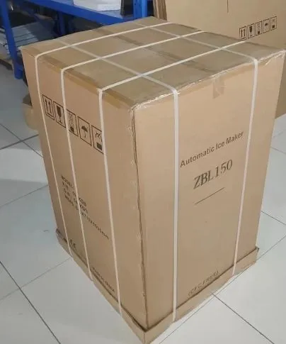 Commercial Cube Ice Machine Producing 40kg Daily Output