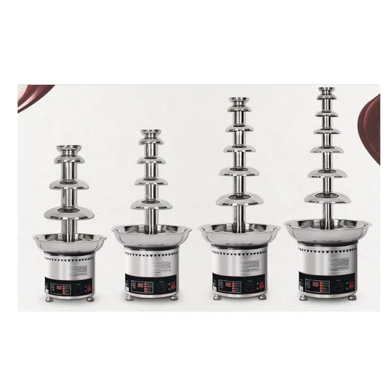 Stainless Steel Electric Chocolate Fountain Machine (CT-1205)