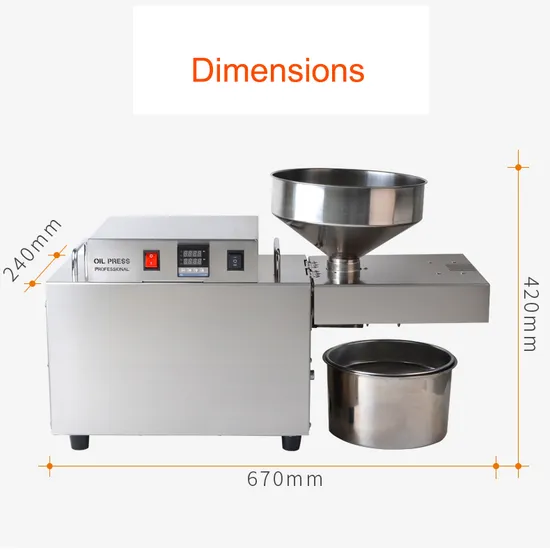 Commercial Double Screw Rod Hot and Cold Oil Press Machine for Peanut Sesame Seeds