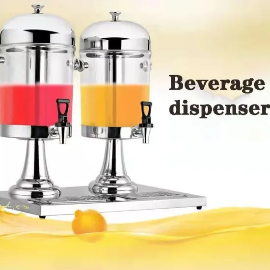 Versatile Hotal Supply Bar Drink Dispenser with Easy Tap Feature