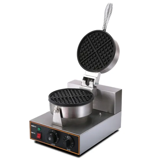 Hf-X5 Five Heart Stainless Steel Electric One Plate Waffle Maker with CE