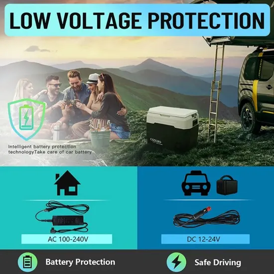 Efficient Mini Fridge for Truckers and Travel Enthusiasts