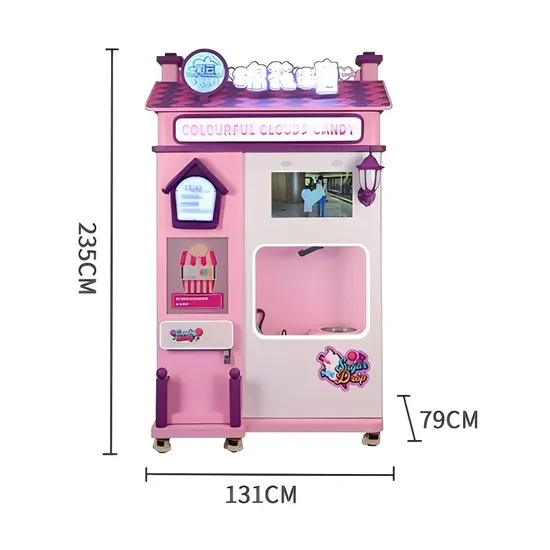 Cotton Candy Vending Machine