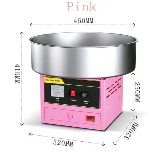 Easy-to-Use Cotton Candy Machine for Home and Business Use