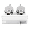 Commercial Waffle Maker Double Heads Waffle Machine Non-Stick Round Waffle Maker Professional Crispy Machine