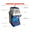 Ice Crusher / Ice Making Machine/Snowy Shaver Manual Hand Crank Ice Grinder