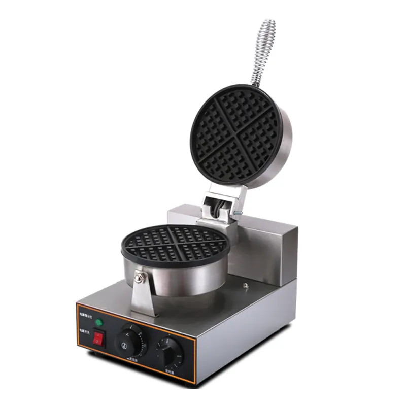 Electric Rotating Waffle Stick Maker for Delicious Treats Sandwich Maker Waffle Maker Electric Commercial Belgian Double Model for Ice Cream Con