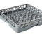 64-Compartment Plastic Tray Plate Washing Rack for Commercial Dishwasher