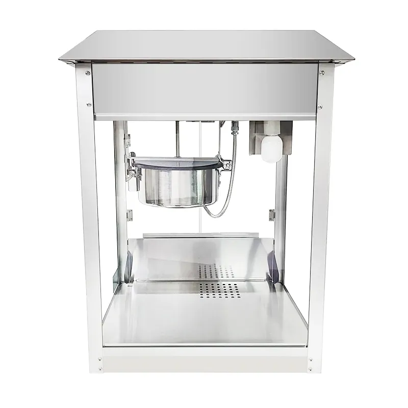 Commercial Stainless Steel Body 8oz 220V 110V Electric Popcorn Machine Popcorn Maker