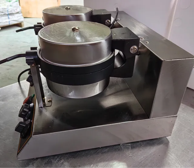 Commmercial Stainless Steel 10cm Delicious Burger Marketable Maker Electric Egg Burger Press Machine