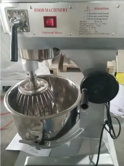 Industrial Vertical Electric Food Planetary Mixer with 3 Kinds Beater