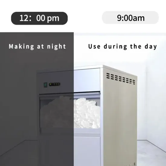High-Performance Commercial Ice Cube Machine with Daily Output