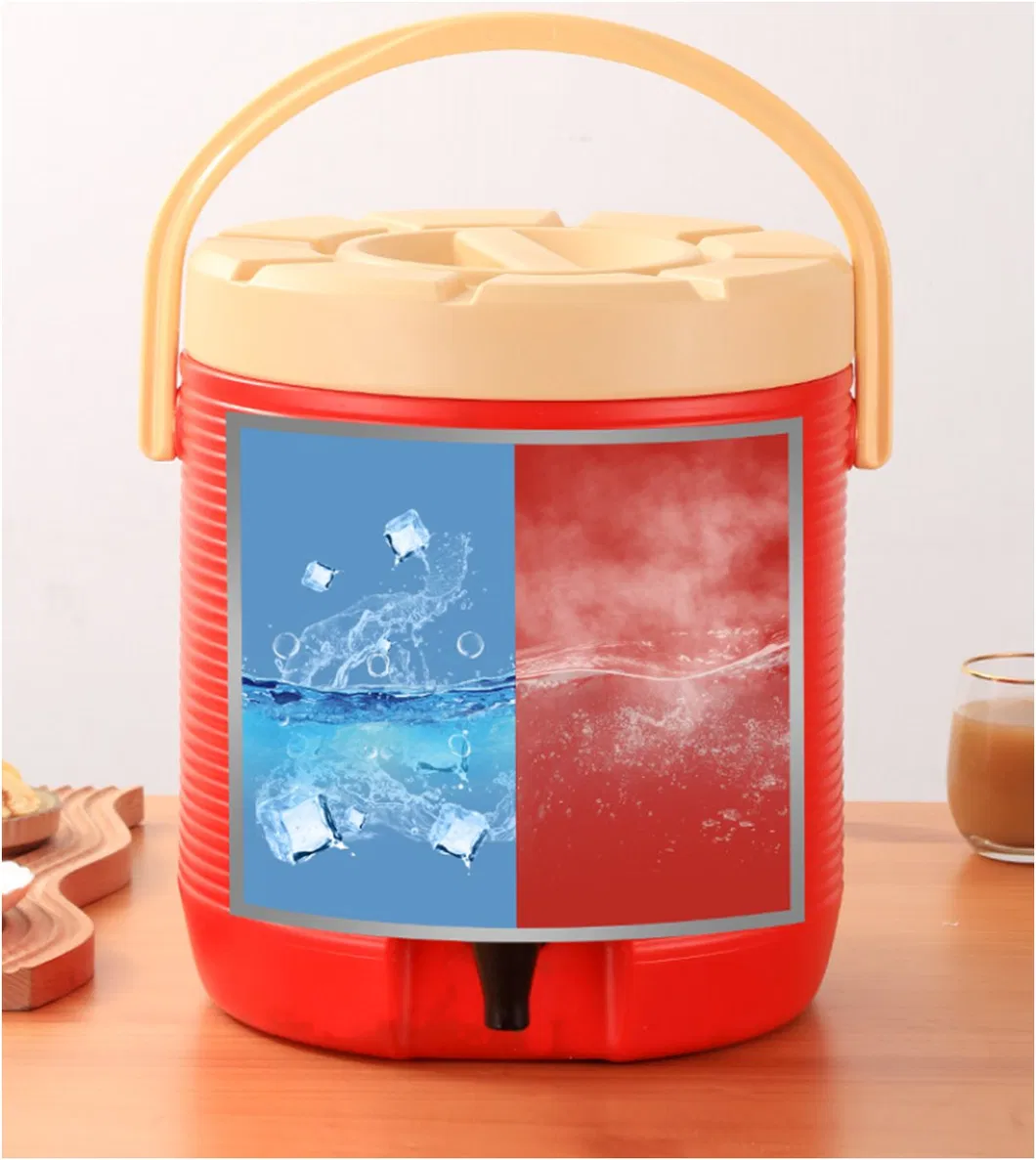 13L 15L 17L Plastic Body Stainless Steel Barrel Milk Tea Bucket