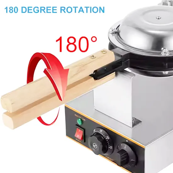 Food Truck Food Machinery Bubble Waffle Maker with Factory