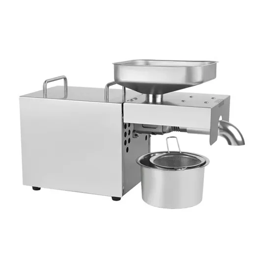Home Use Stainless Steel Hot and Cold Oil Press Maker
