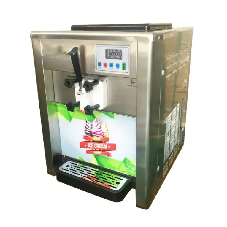 Professional Grade Ice Cream Maker in Stainless Steel with 3 Aroma Choices Ice Cream Machine