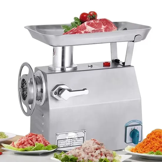 Stainless Steel Fully Automatic Commercial Meat Grinder for Heavy-Duty Use
