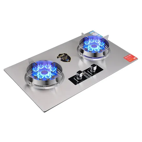 Freestanding Stainless Steel 2 Burner Gas Stove with Timing Function