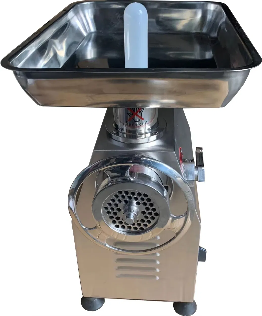 Stainless Steel Fully Automatic Commercial Meat Grinder for Heavy-Duty Use