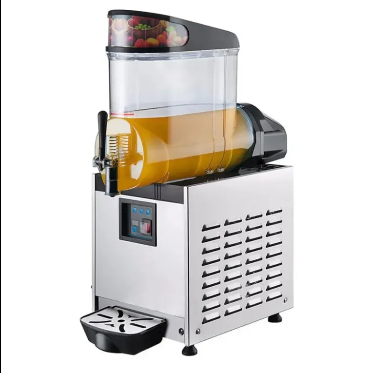 15L Commercial Triple Tank Slush Machine for Refreshing Beverages