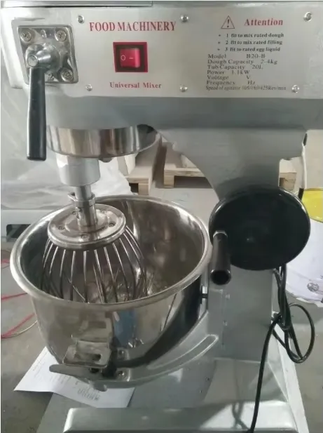 Industrial Vertical Electric Food Planetary Mixer with 3 Kinds Beater