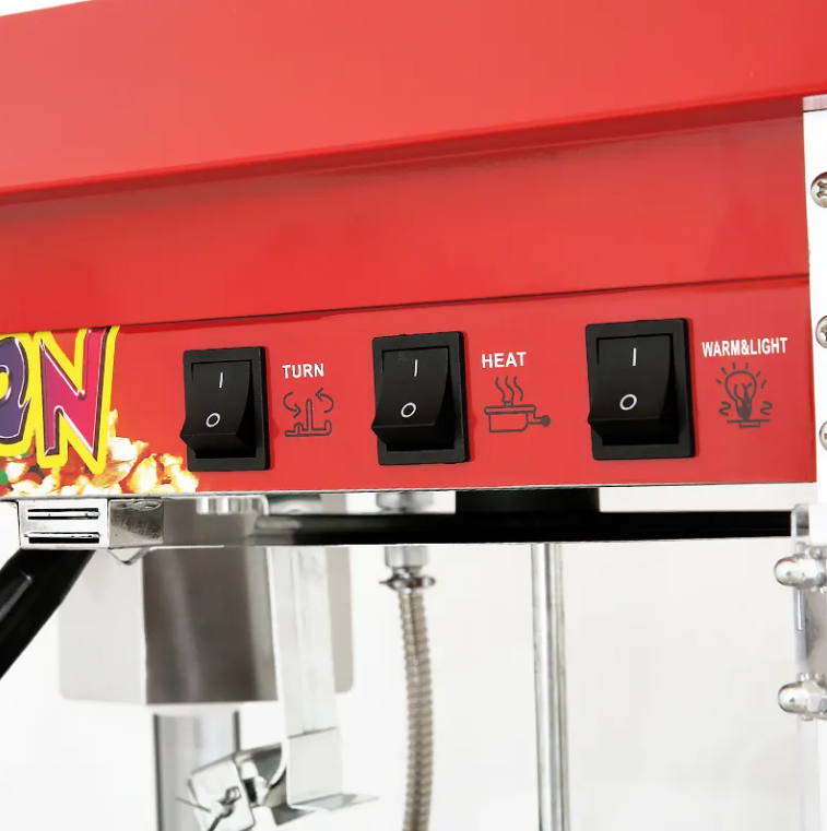 2025 Hot Sale Automatic Snack Equipment Commercial Popcorn Maker Machine