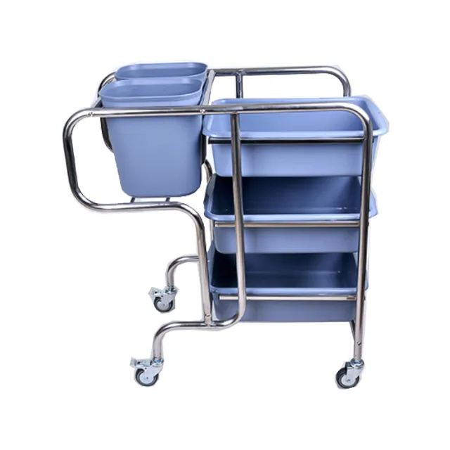 Commercial Restaurant Stainless Steel Collecting Cart