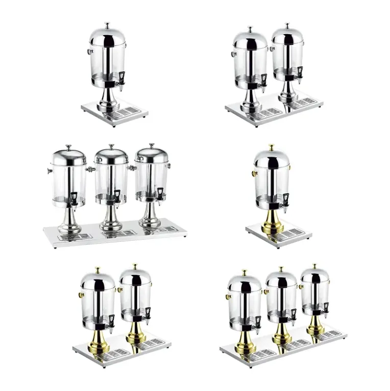 Durable Stainless Steel Cold Beverage Machine with Three Tanks