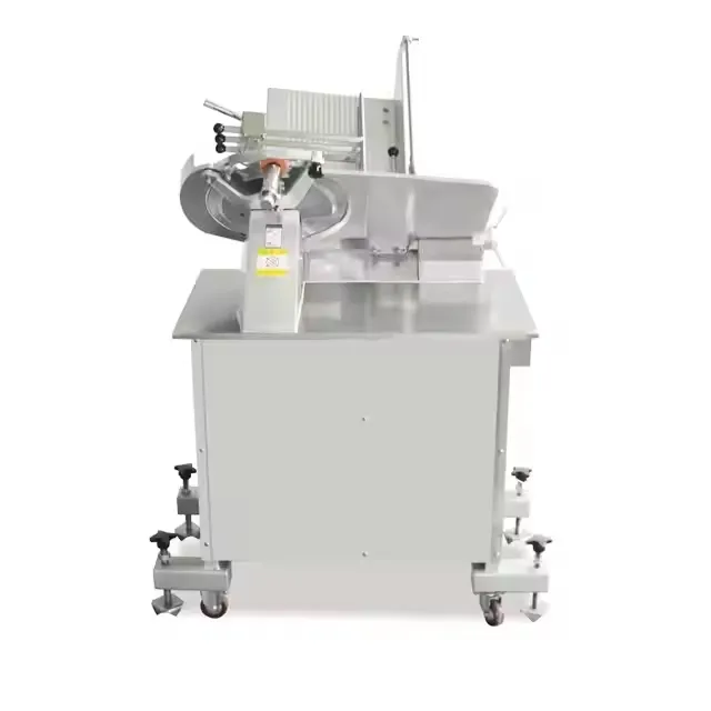 Heavy-Duty Commercial Electric Frozen Meat Slicer for Restaurants
