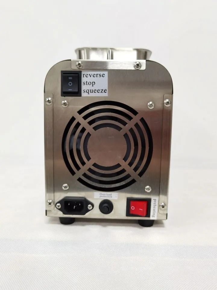 Cold and Hot Sesame Peanut Press Oil Machine with Temperature Screen