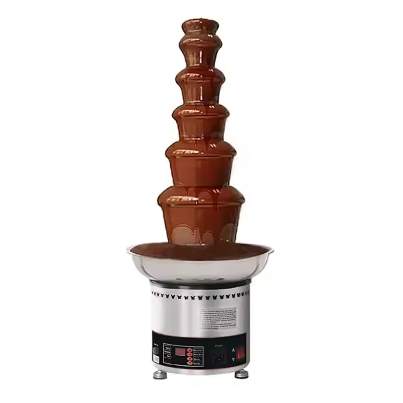 6 Layer Stainless Steel Chocolate Fountain Maker