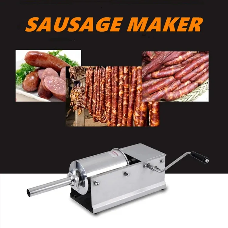 Commercial 7L Hand Press Sausage Stuffer