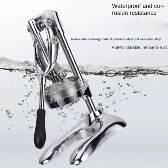 Premium Stainless Steel Manual Juicer for Fresh Citrus Juices