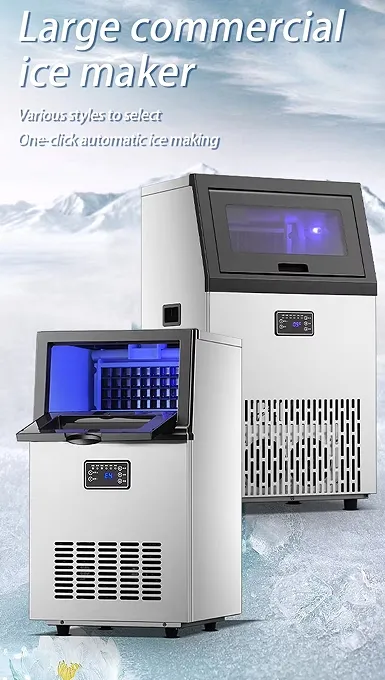 Commercial Grade Ice Maker Machine for Restaurants and Bars