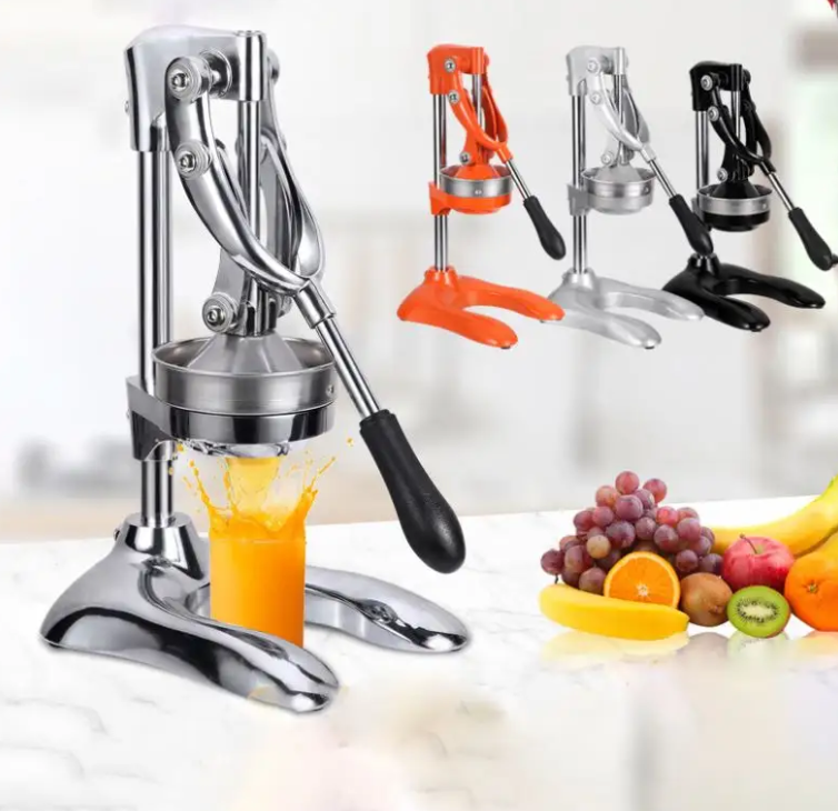 Premium Stainless Steel Manual Juicer for Fresh Citrus Juices