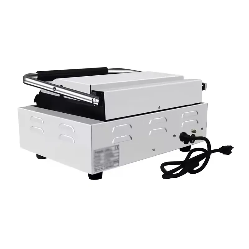 Premium Stainless Steel Electric Panini Maker for Restaurants