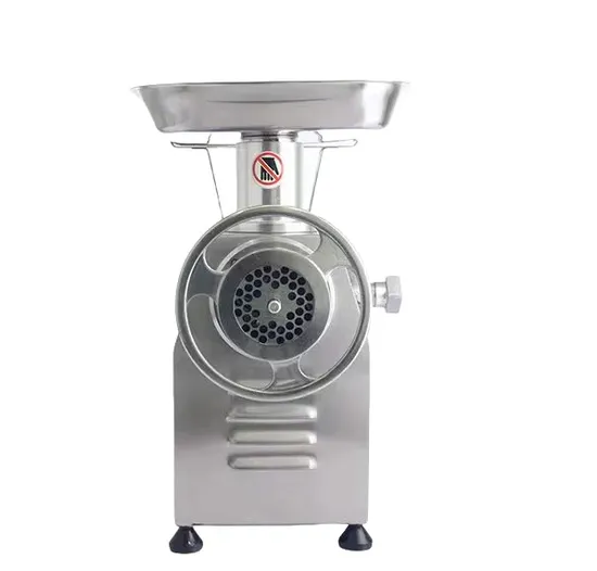 Fully Automatic Commercial Meat Grinder with Stainless Steel Blades and Powerful Motor