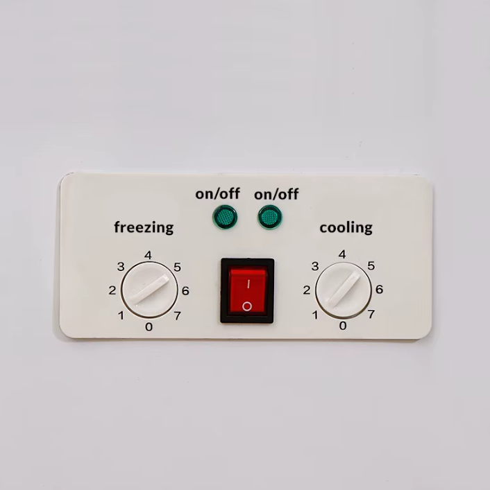 Double-Temperature Energy-Saving Cabinet for Supermarket Vegetables Display Fridge