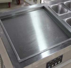 Smart Cold Storage Fried Ice Cream Roll Machine