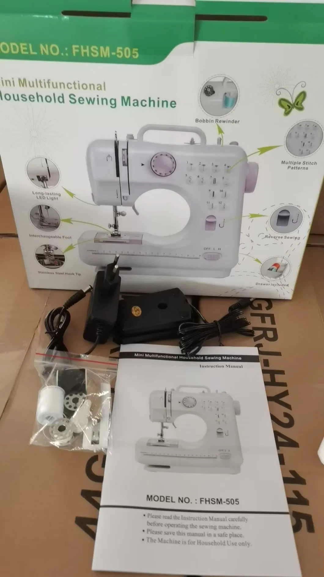 Automatic Feed Sewing Machine for Quick Household Repairs