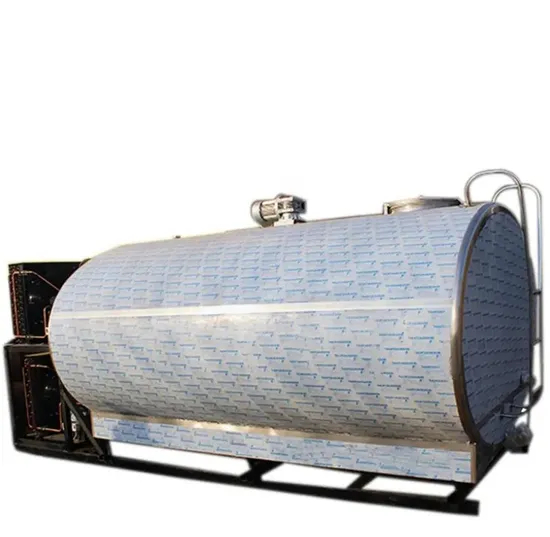 2025 Hot Sale Durable Stainless Steel 500-10000L Milk Cooler Milk Cooling Tank for Efficient Dairy Preservation
