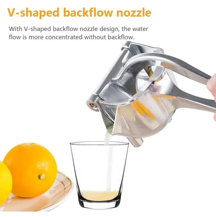 Premium Manual Fruit Juicer - Hand Press Extractor for Fresh Juice