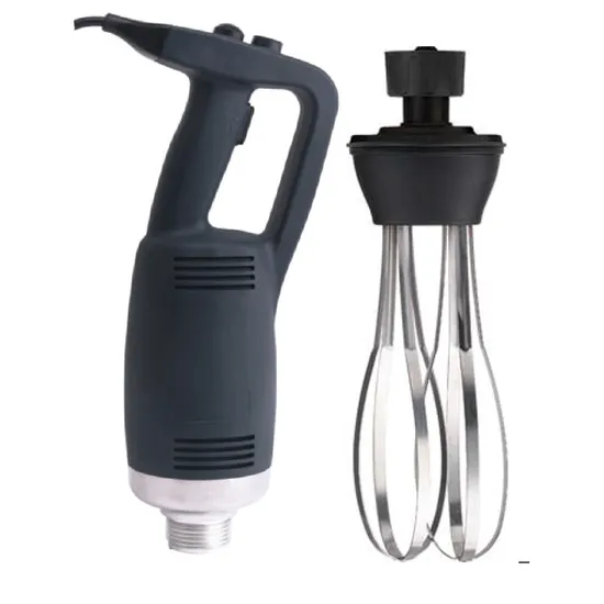 Versatile Immersion Blender with Whisk for Professional Kitchens