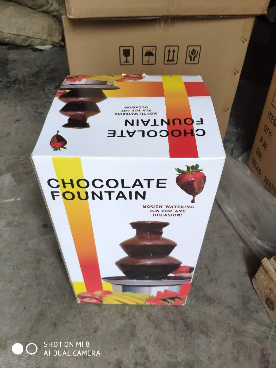 3 Tiers Mini Chocolate Fountain for Home Use