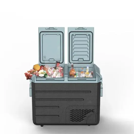 Waycool Dual Zones Single Control Digital Fridge Mini Car Fridge for Vegetables/Fruit/Camping/Outdoor/SUV/Travel