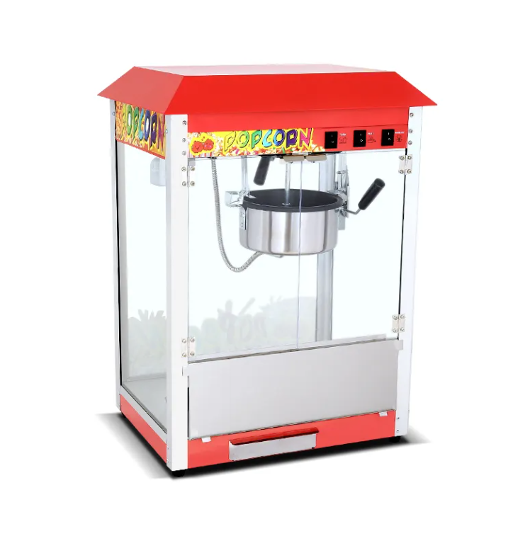 2025 Hot Sale Automatic Snack Equipment Commercial Popcorn Maker Machine