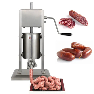 High-Quality 2L Stainless Steel Sausage Stuffer for Easy Meat Processing