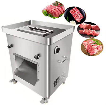 Electric Professional Fresh Chicken Meat Slicer for Commercial Use